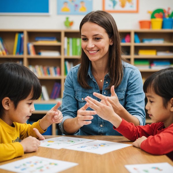 Quelles sont les meilleures pratiques pour enseigner la langue des signes aux enfants ?